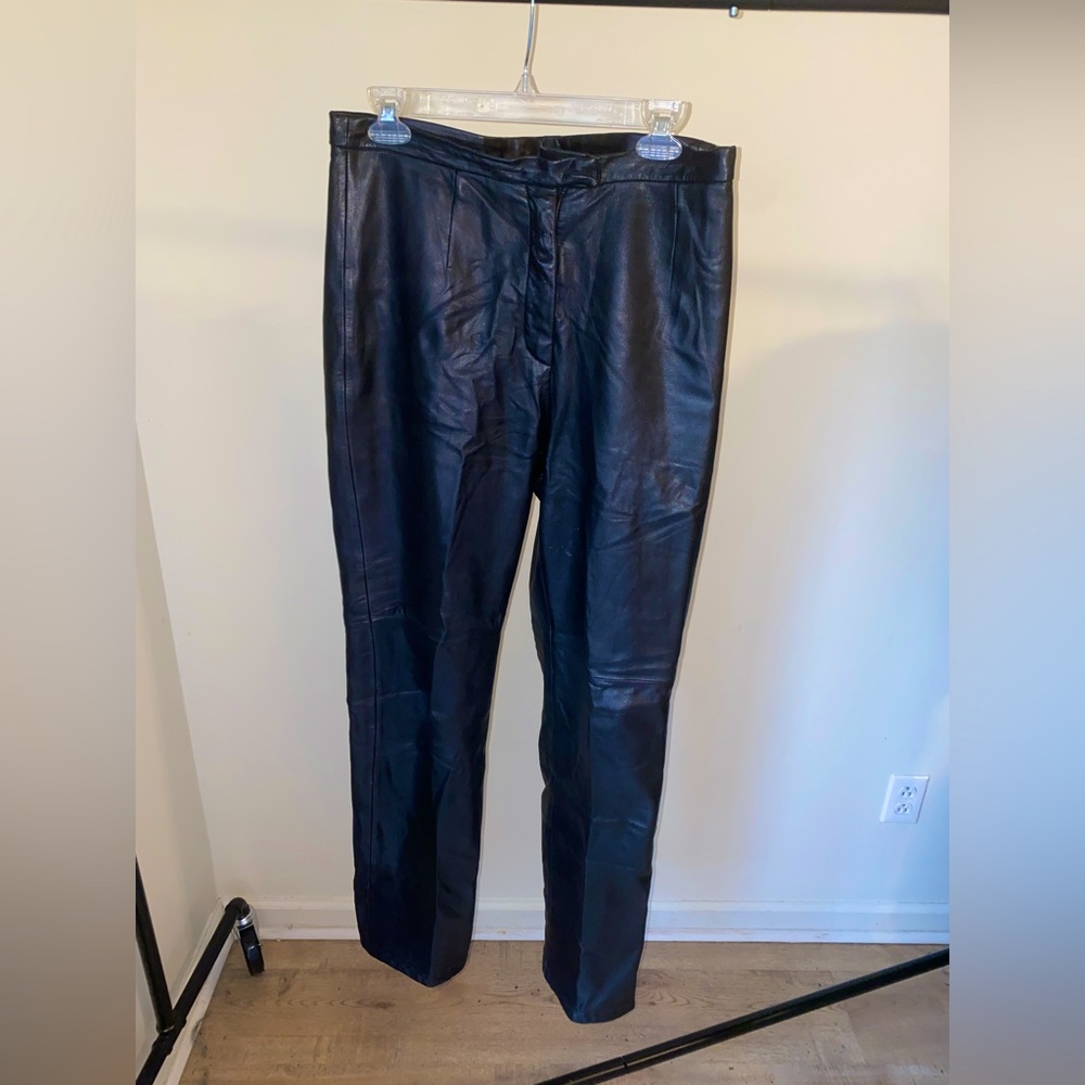 JLC New York High Waisted Leather Paints